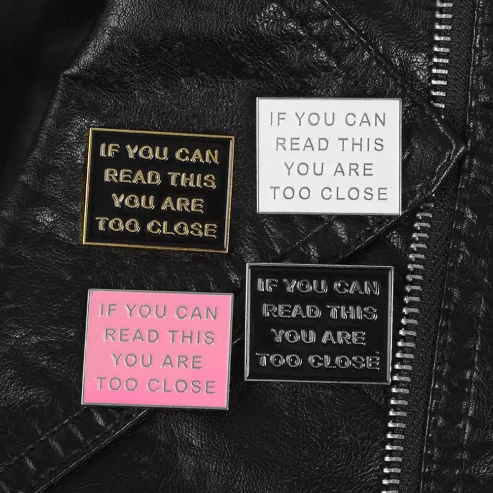 Enamel Pins. Too Close. - Picture 2 of 3